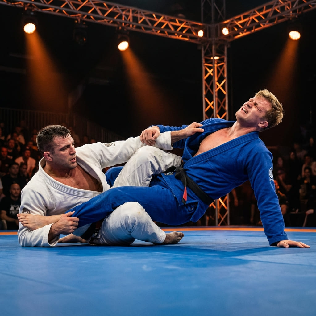 Bow and Arrow Choke BJJ from Back Control