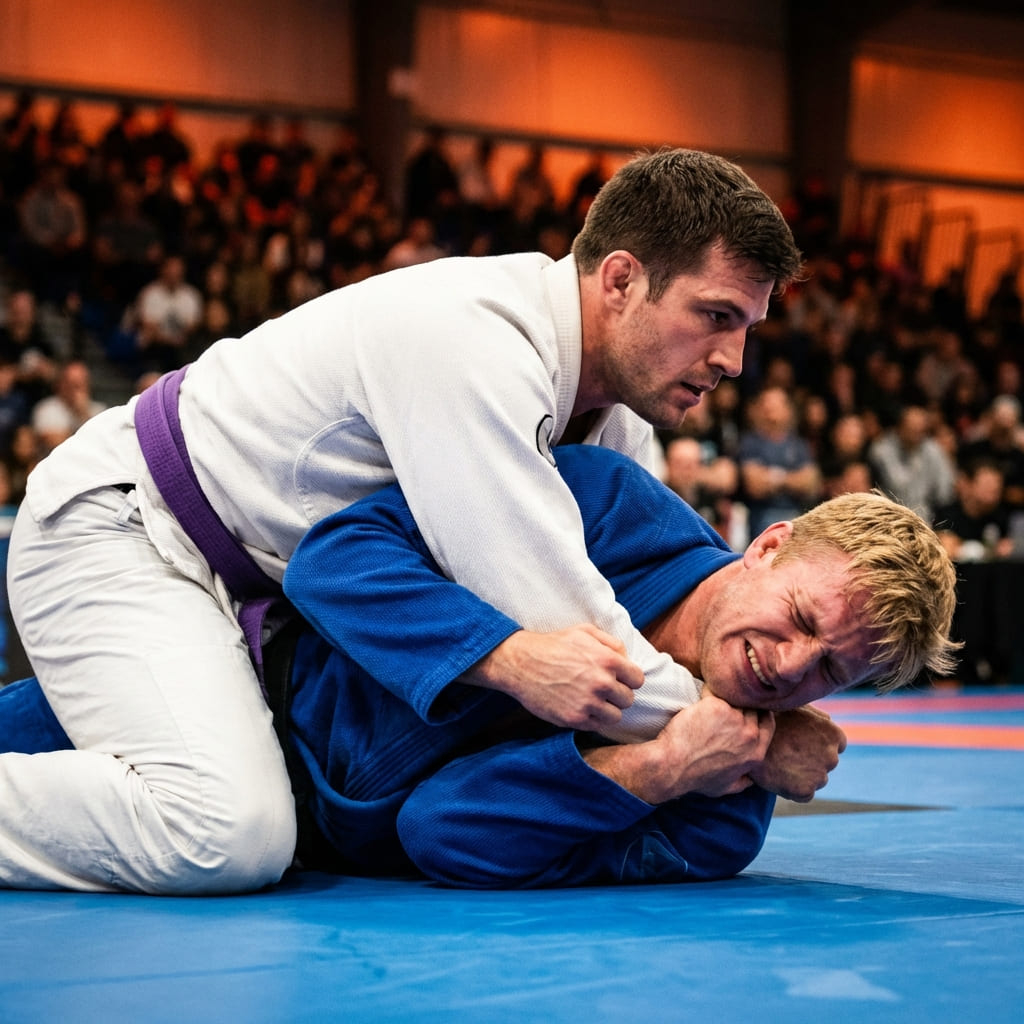 Paper Cutter Choke BJJ